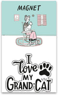 Magnet - I Love My Grandcat