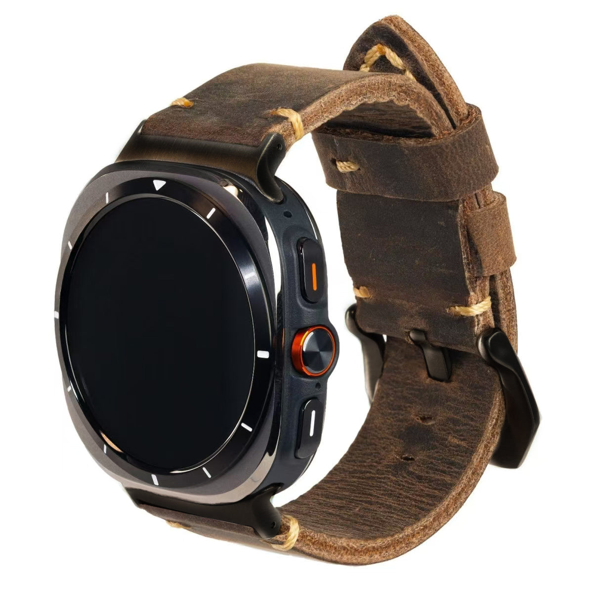 Leather Band For Galaxy Watch 7 Ultra/8 Ultra