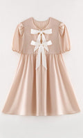 Tie front babydoll dress