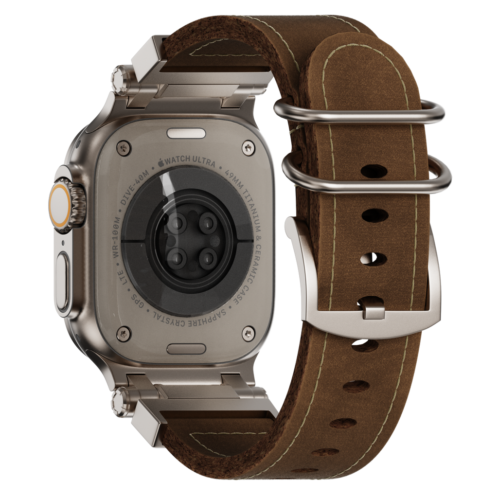 Tactical Vintage Leather Band for Apple Watch