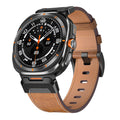 Tactical Leather Band For Galaxy Watch 7 Ultra/8 Ultra