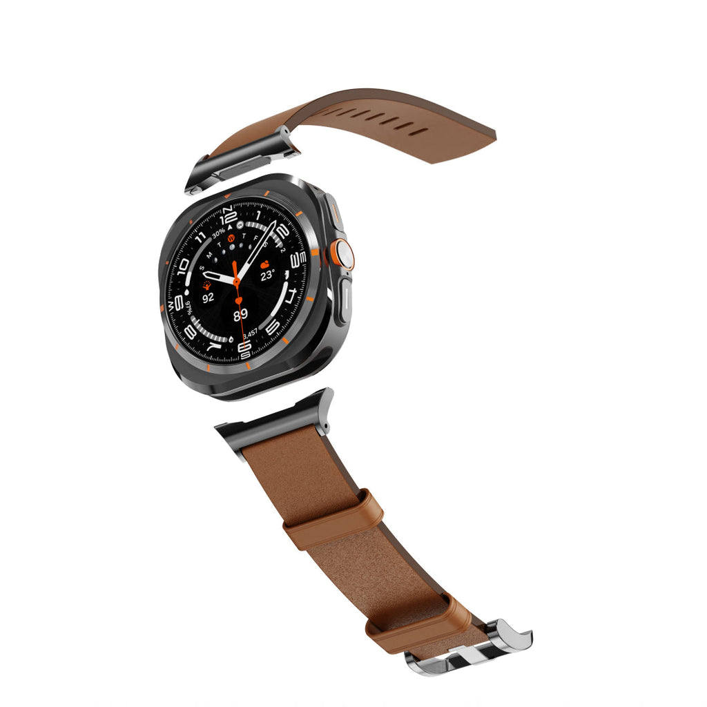 Horween Leather Band For Samsung Galaxy Watch 7 Ultra/8 Ultra