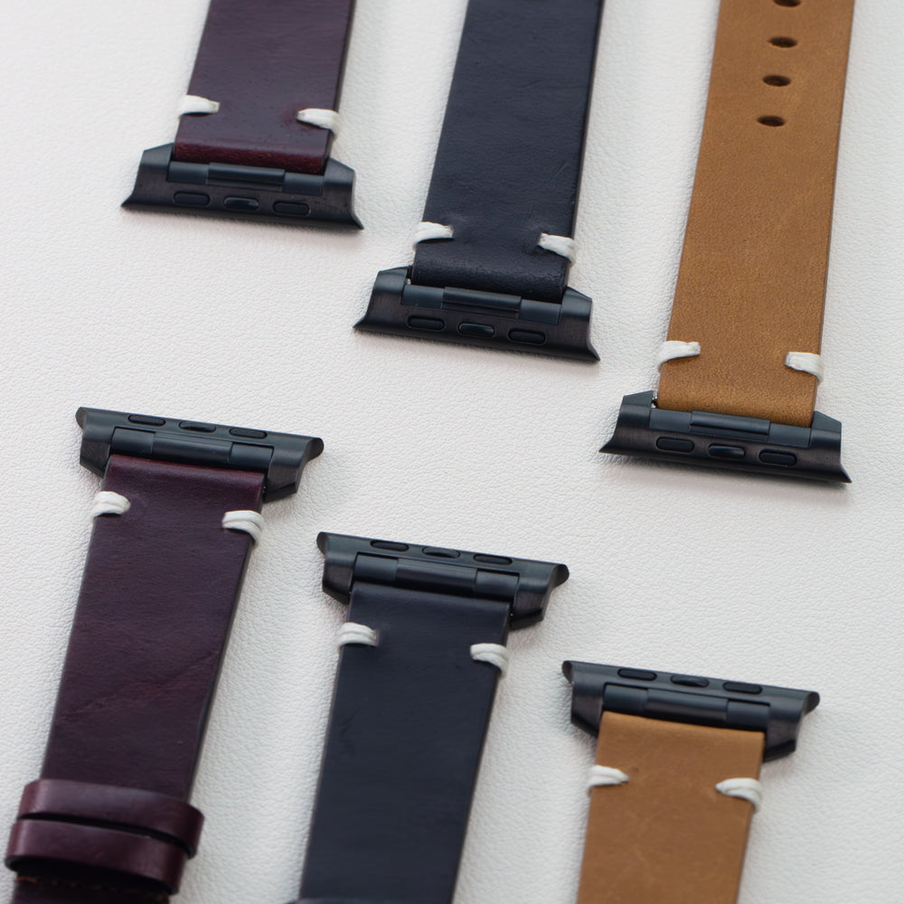 Quick-Release Genuine Leather Band T02 for Apple Watch