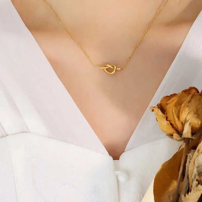 Solstice Knot Necklace