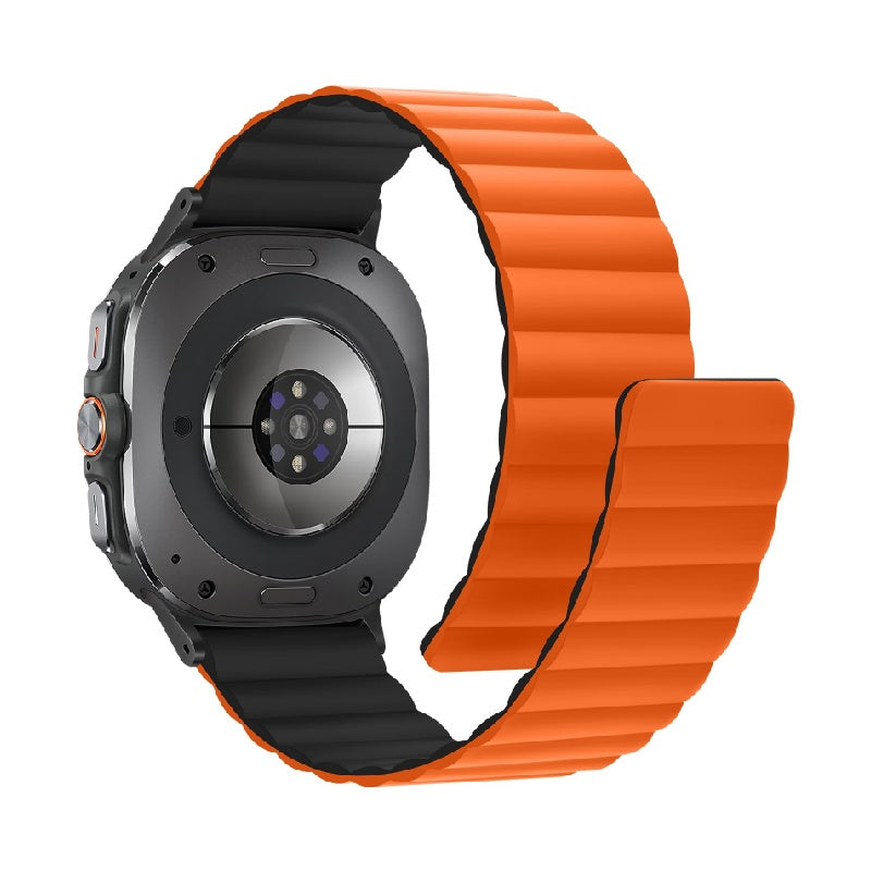 Magnetic Silicone Sport Band for Galaxy Watch 7 Ultra/8 Ultra