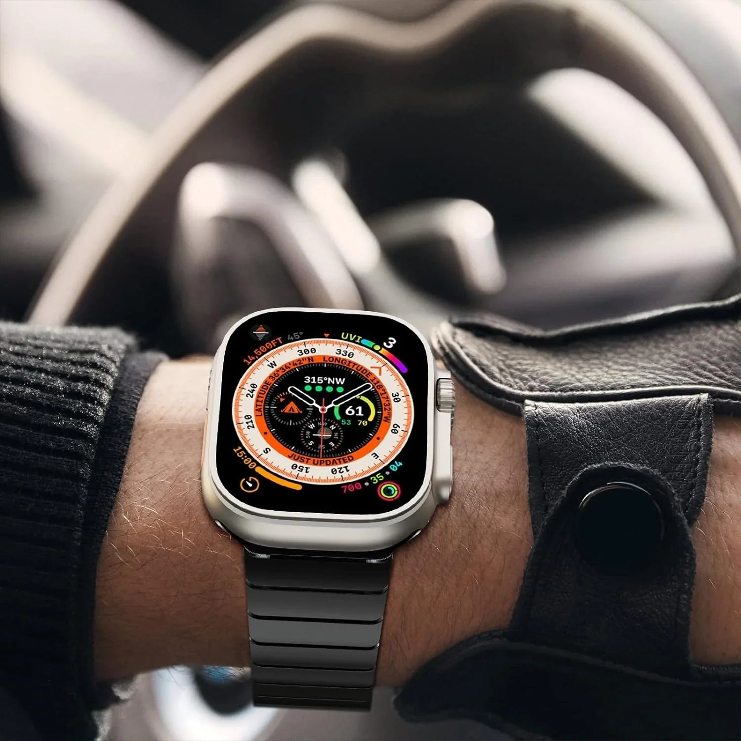 Stainless Steel Metal Watchband For Apple Watch T03