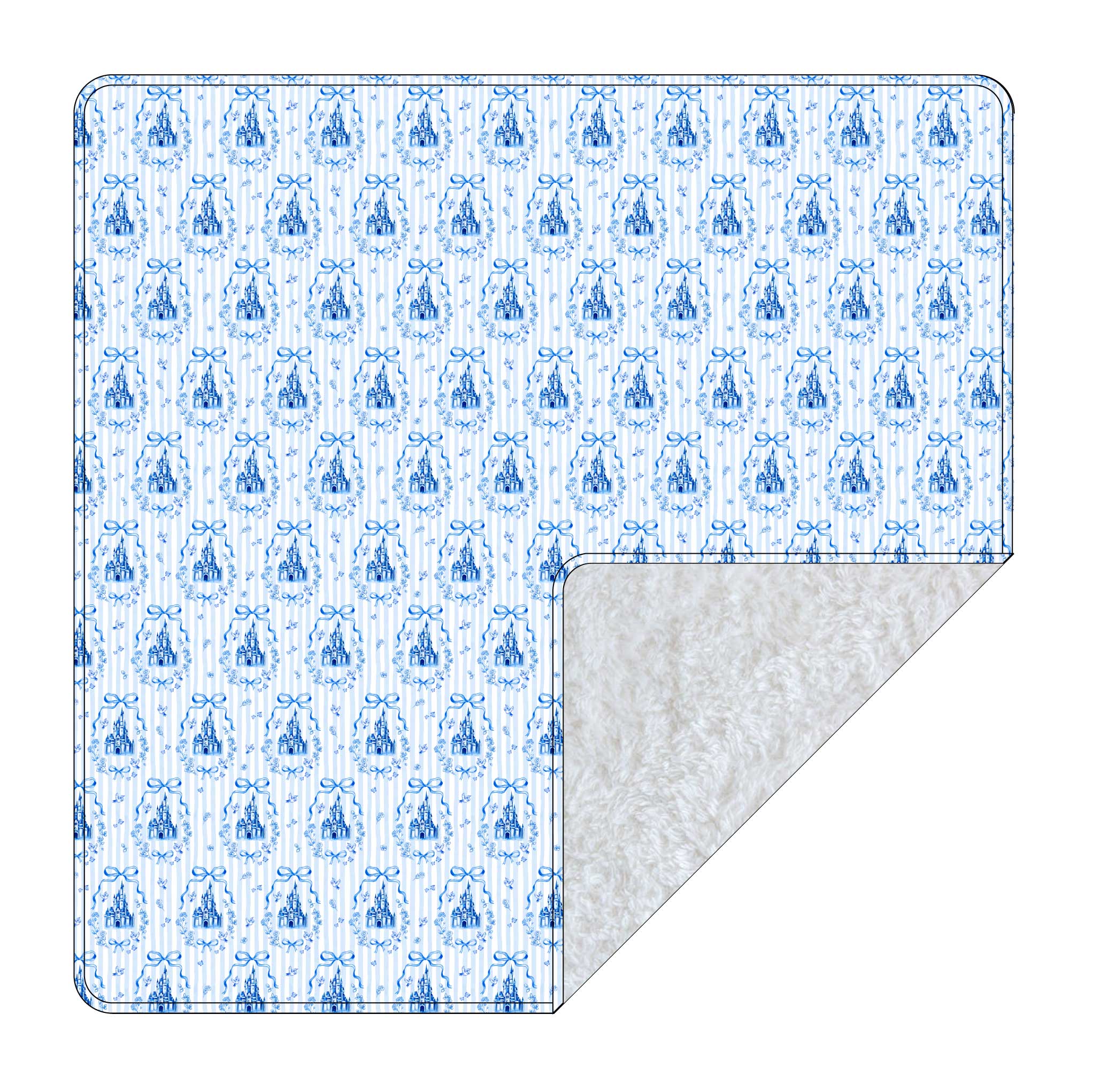 Ever After (ribbed) - Plush Blanket