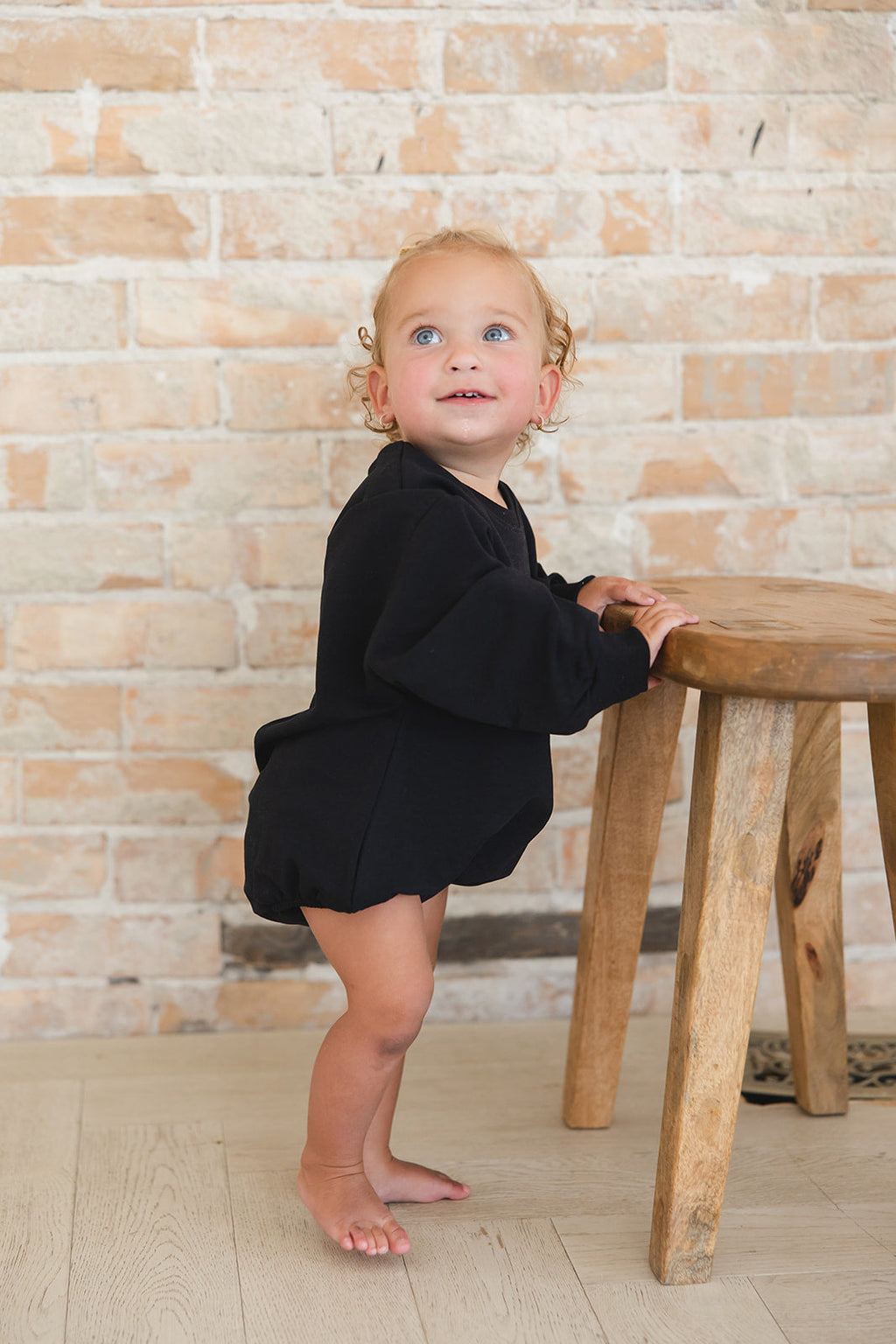 Phantom - Cloud Terry Bubble Romper