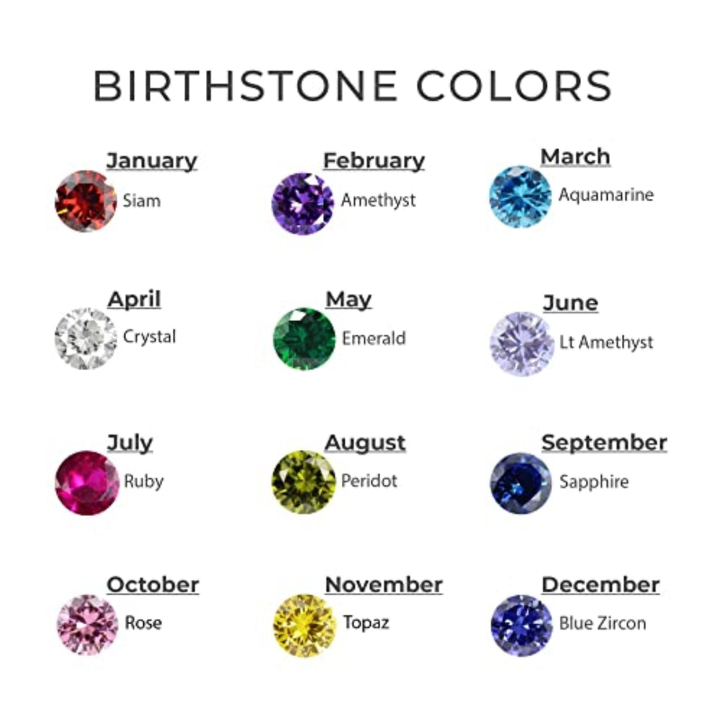 EmberTrue Birthstone Bands