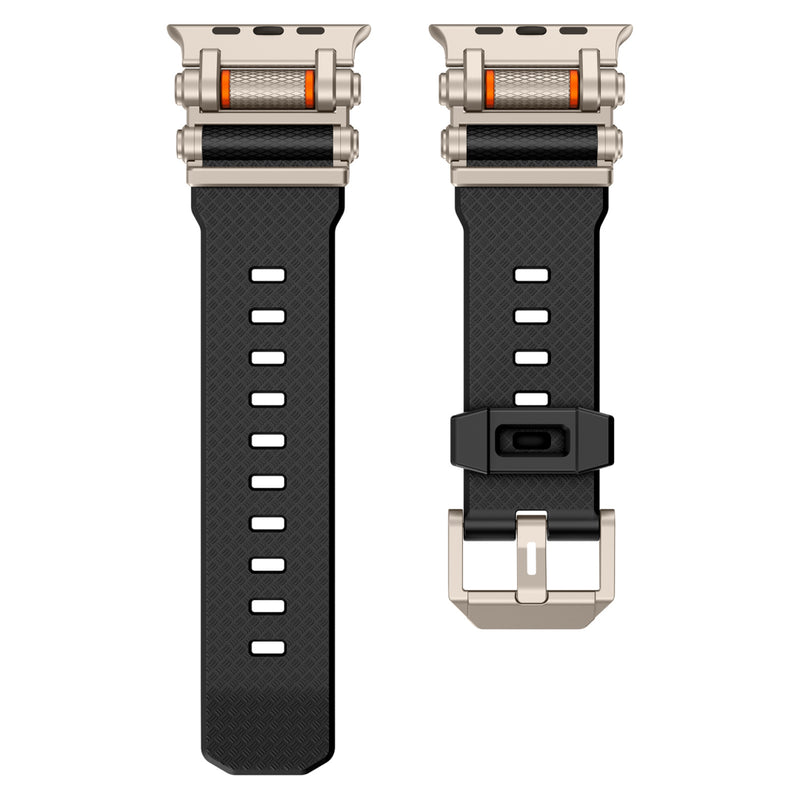 Tactical Destiny Gear Rotating Silicone Band For Apple Watch