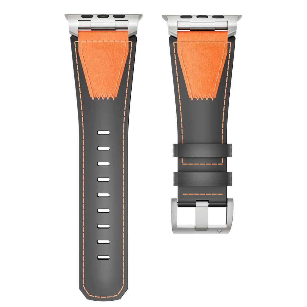 Dual-Tone Genuine Leather Band T01 for Apple Watch