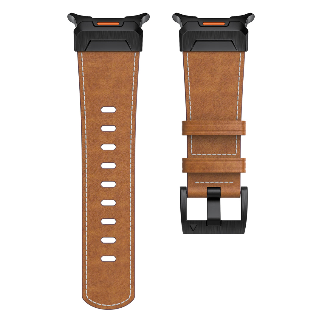Tactical Leather Band For Galaxy Watch 7 Ultra/8 Ultra