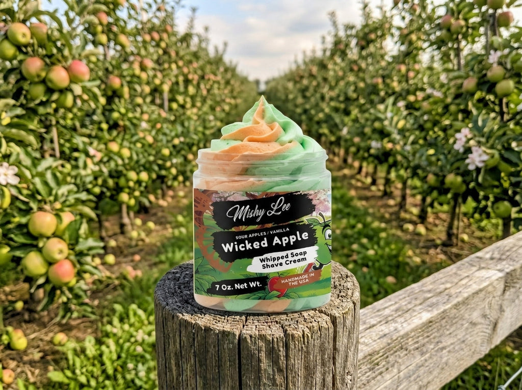 Wicked Apple Whipped Soap and Shave Cream