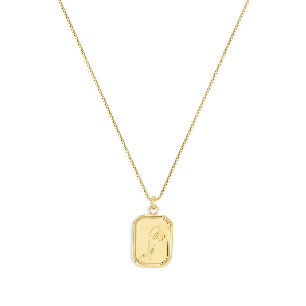 Audrey Birth Flower Necklace