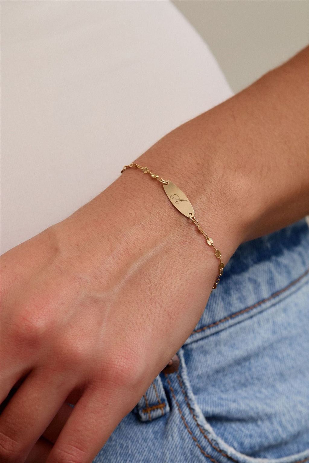 Banks Initial Bracelet
