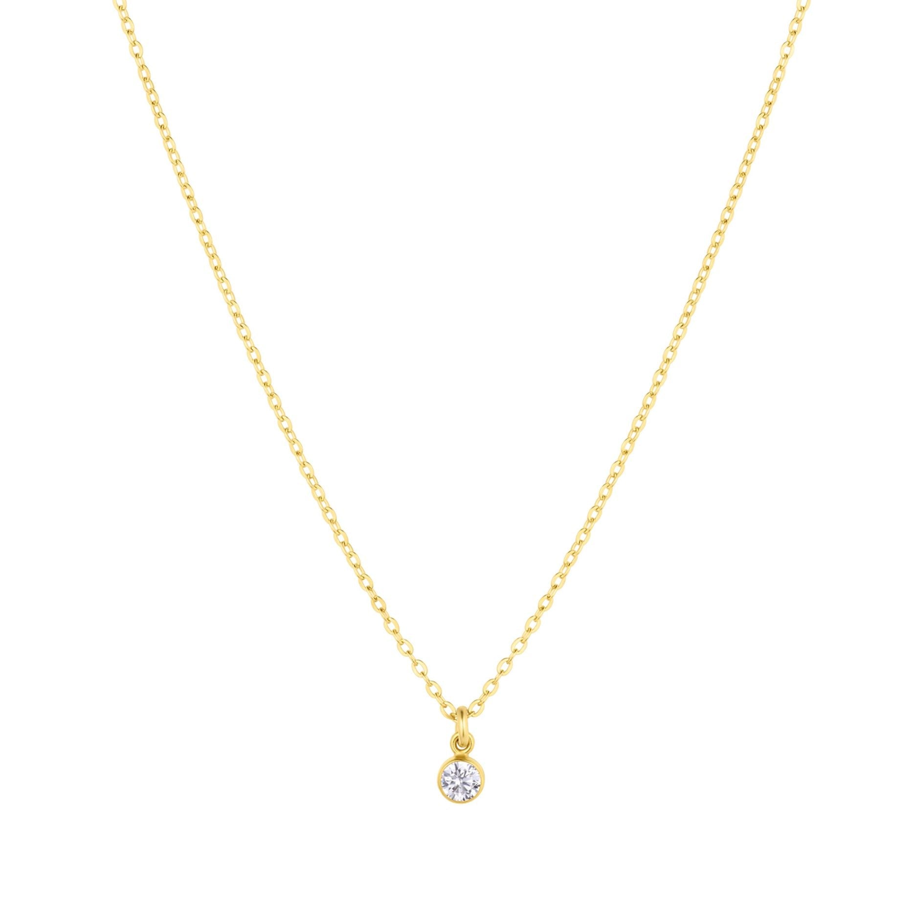 Birthstone Charm Necklace