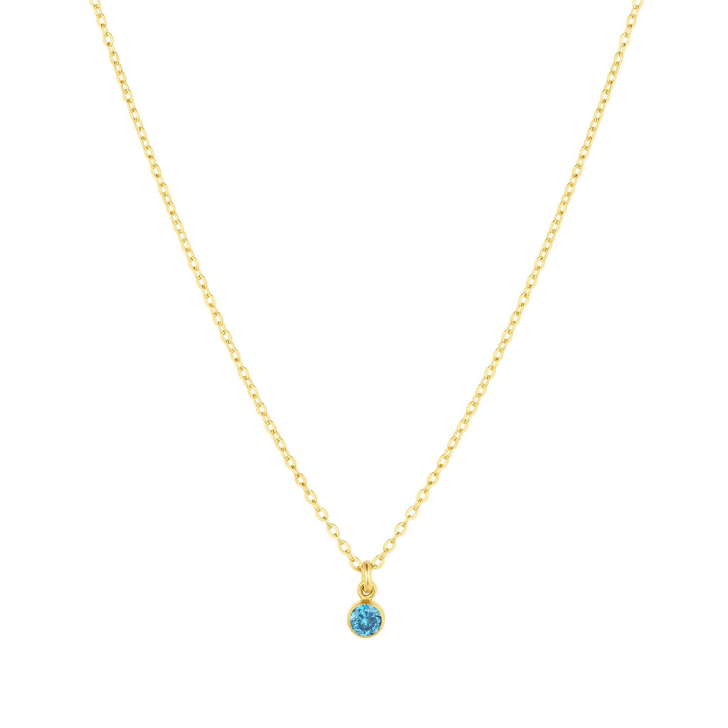 Birthstone Charm Necklace