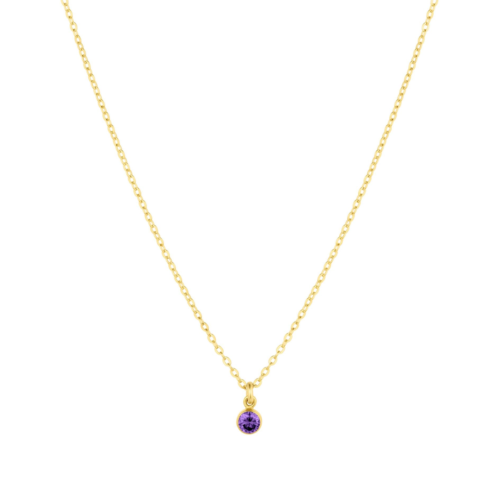 Birthstone Charm Necklace