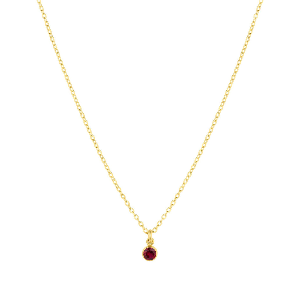 Birthstone Charm Necklace