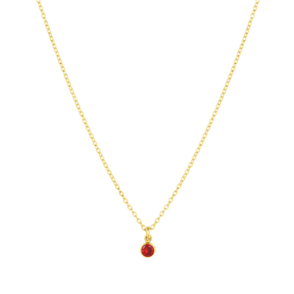 Birthstone Charm Necklace