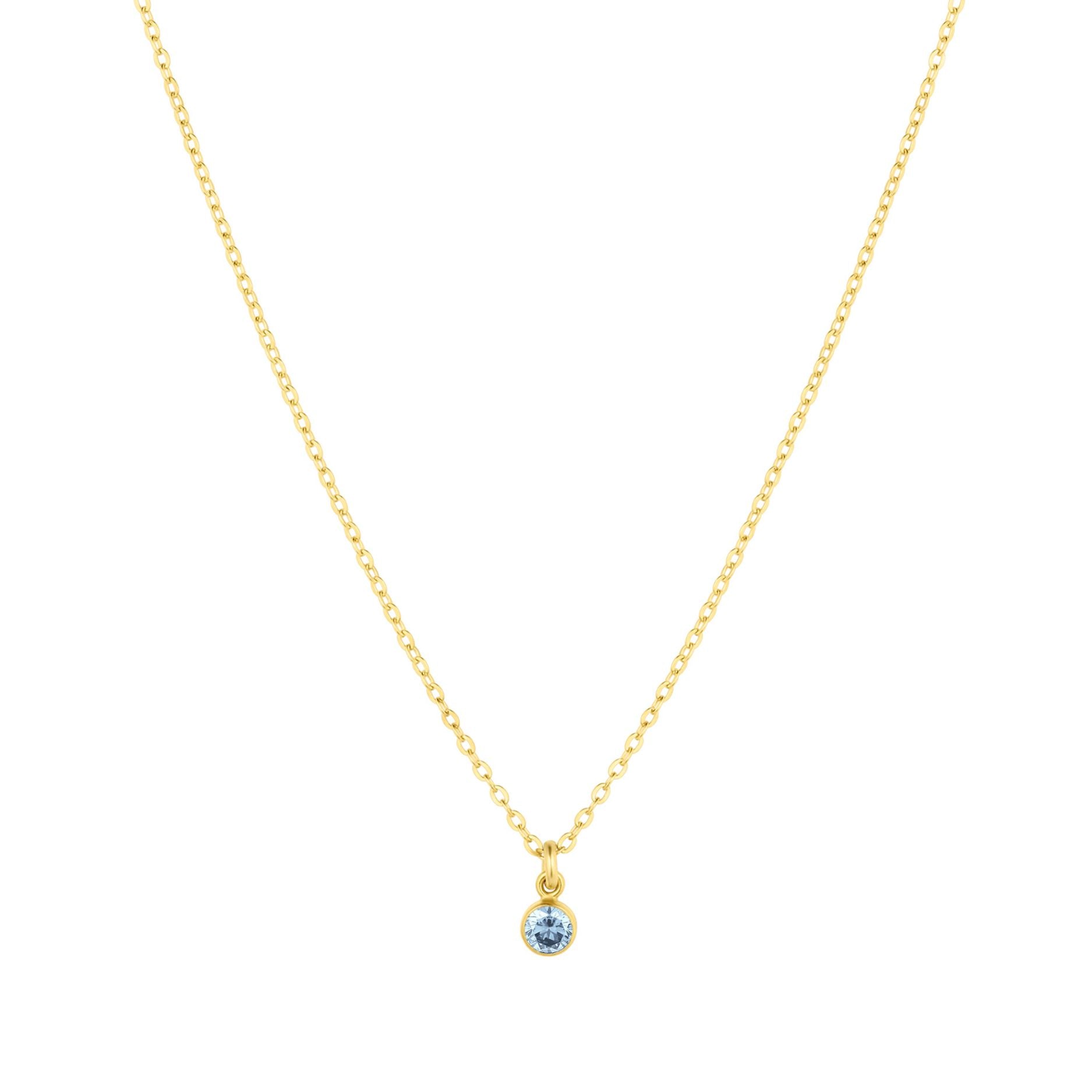 Birthstone Charm Necklace
