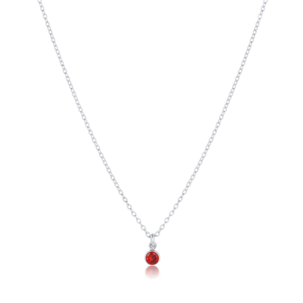Birthstone Charm Necklace