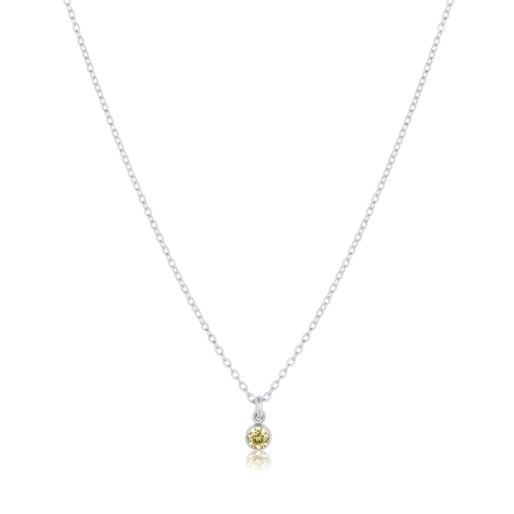 Birthstone Charm Necklace
