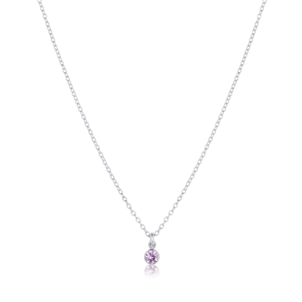 Birthstone Charm Necklace