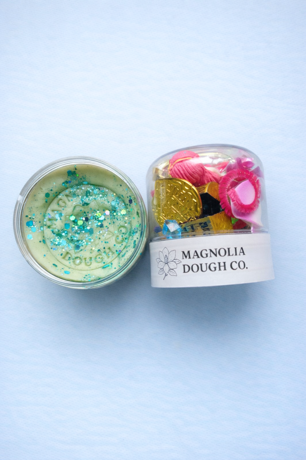 Mermaid Sensory Play Dough Jar