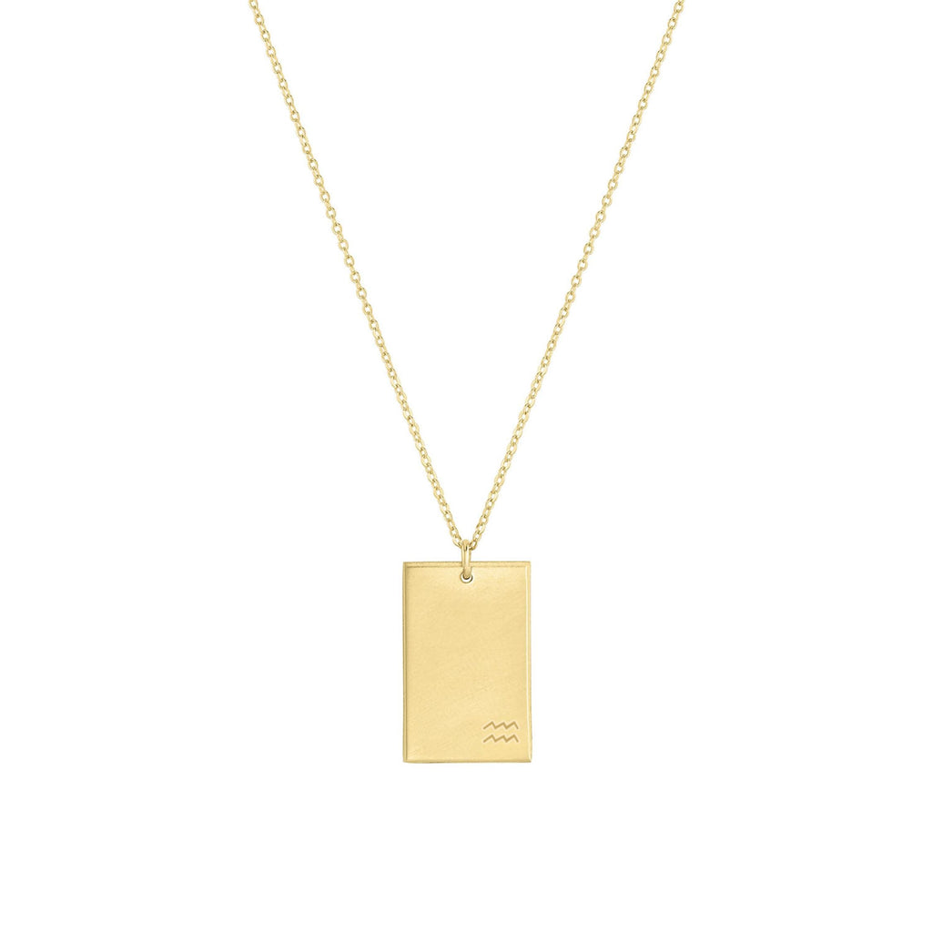 Goldie Horoscope Necklace