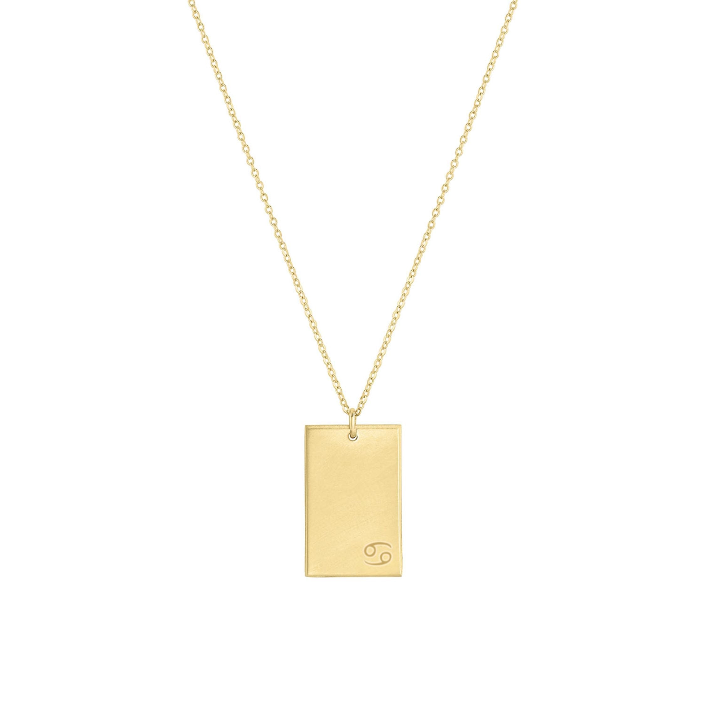 Goldie Horoscope Necklace