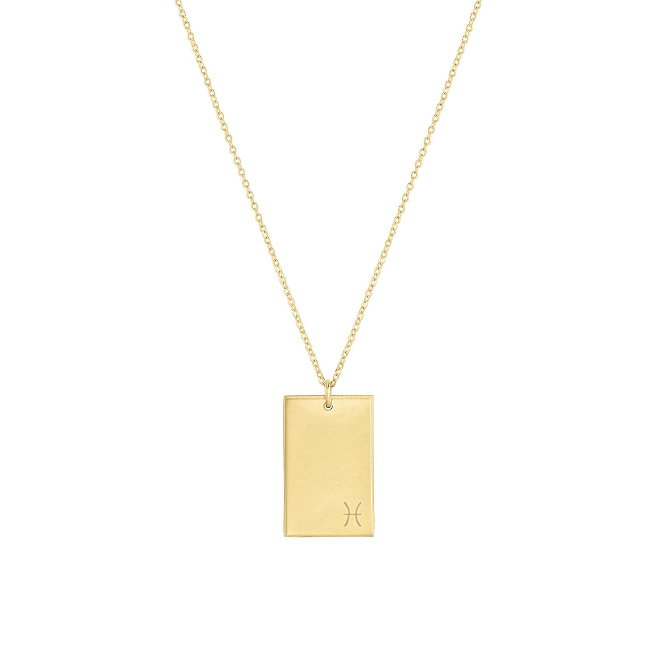 Goldie Horoscope Necklace