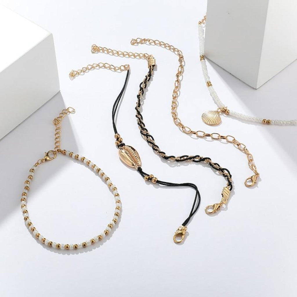 Golden Shore Anklet