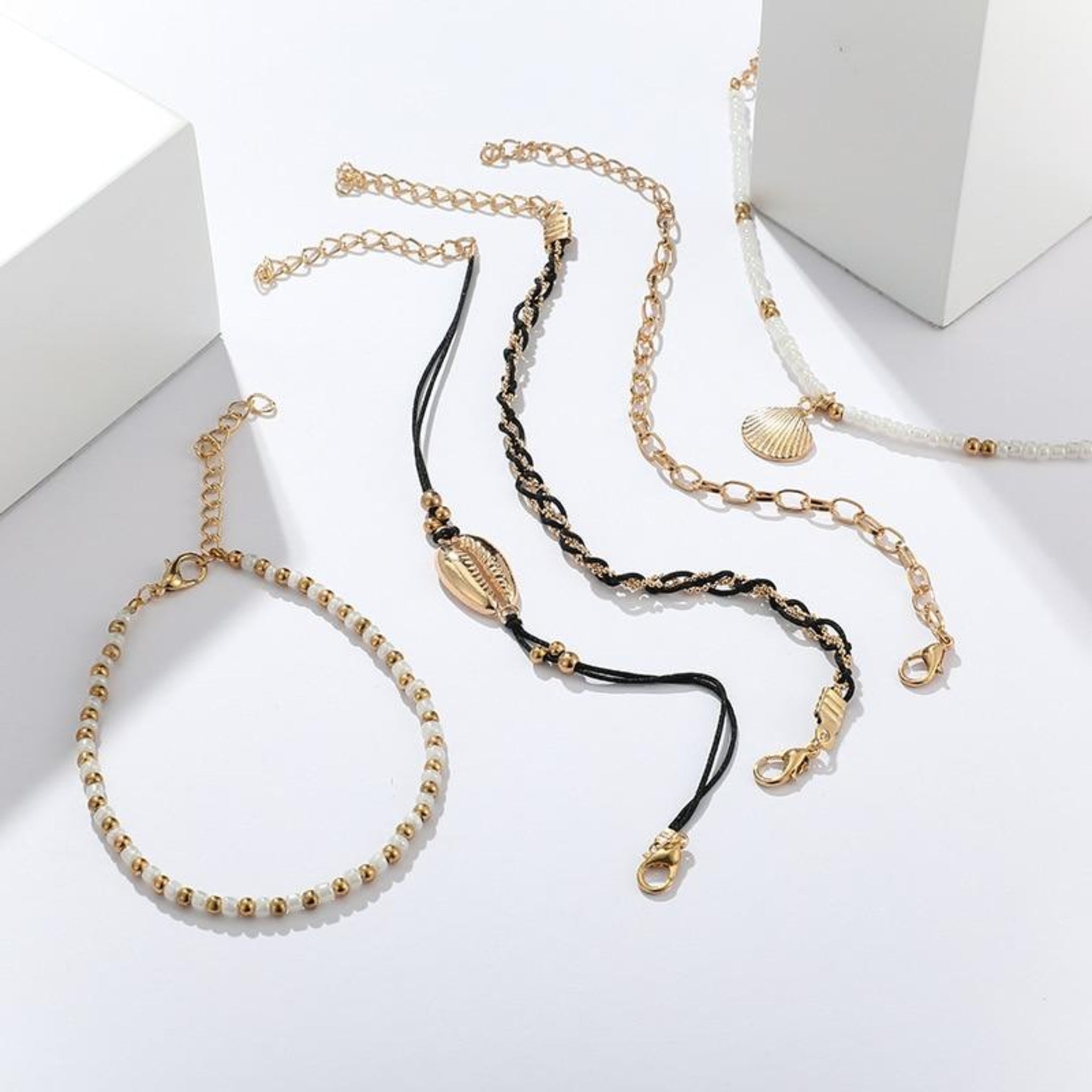 Golden Shore Anklet
