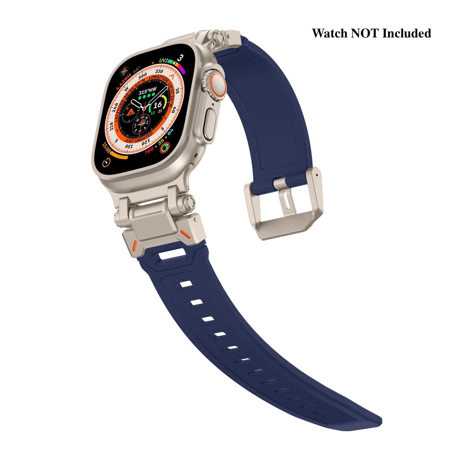 Explorer Silicone Band For Apple Watch
