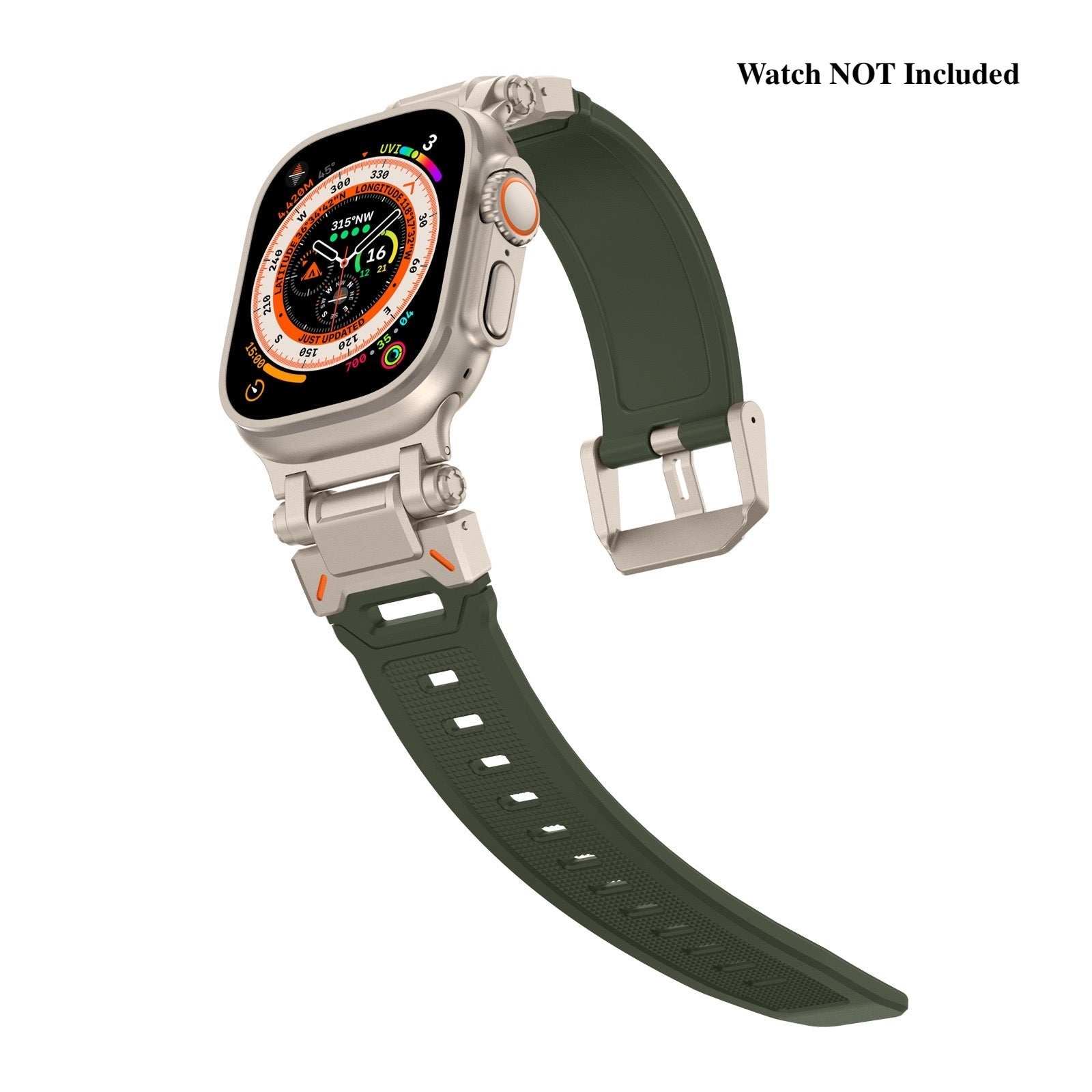 Explorer Silicone Band For Apple Watch