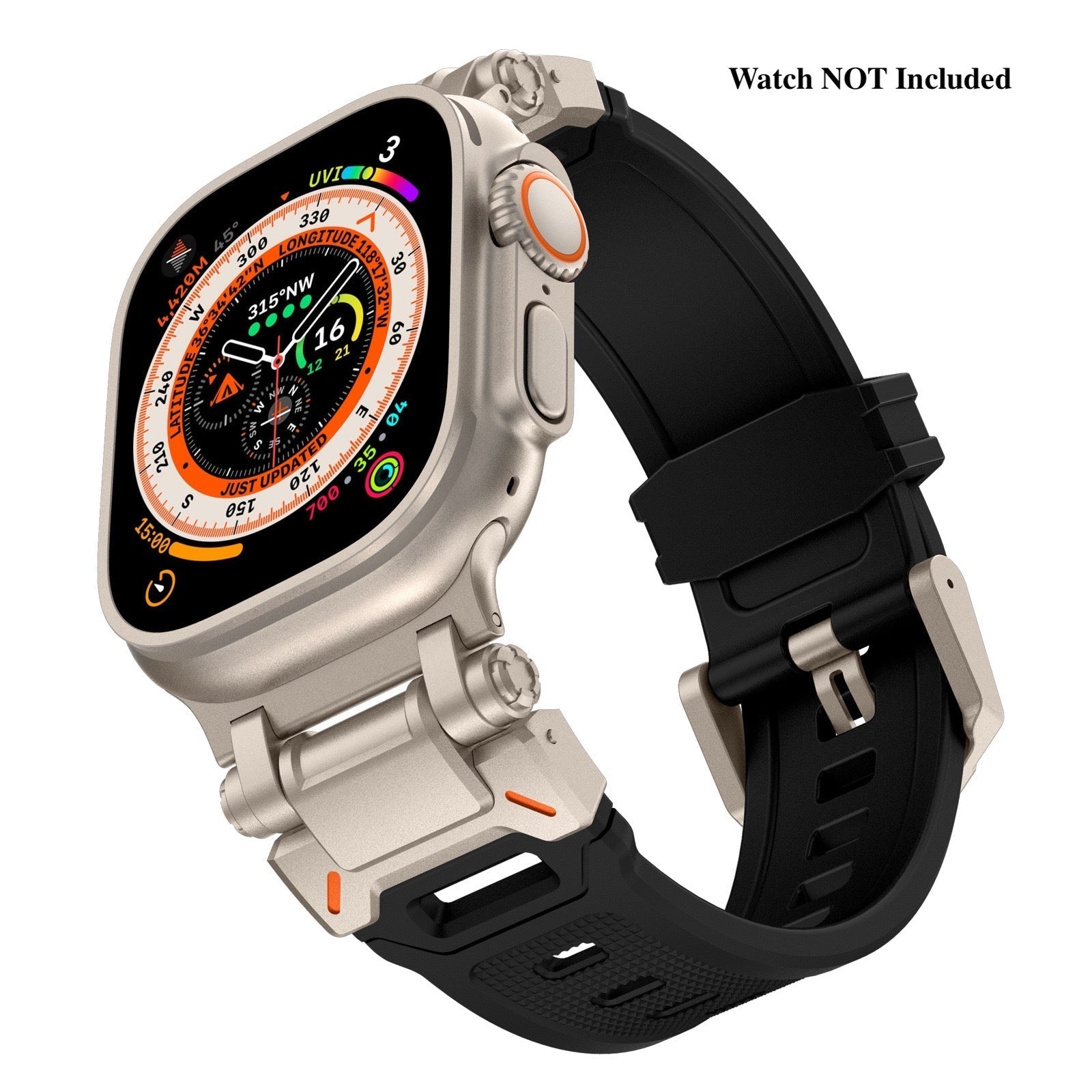 Explorer Silicone Band For Apple Watch