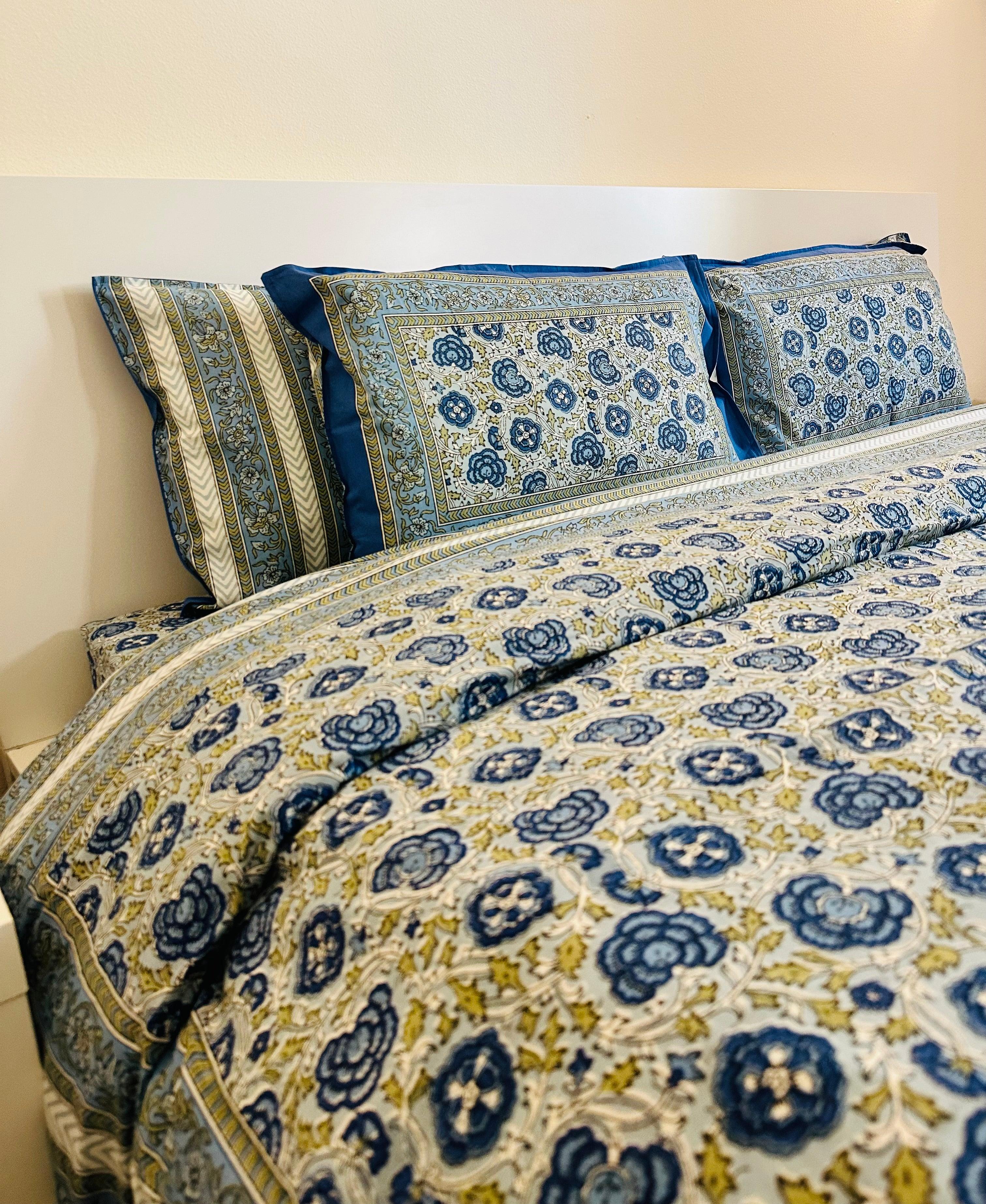 The Floral Kaleidoscope Sheet Set