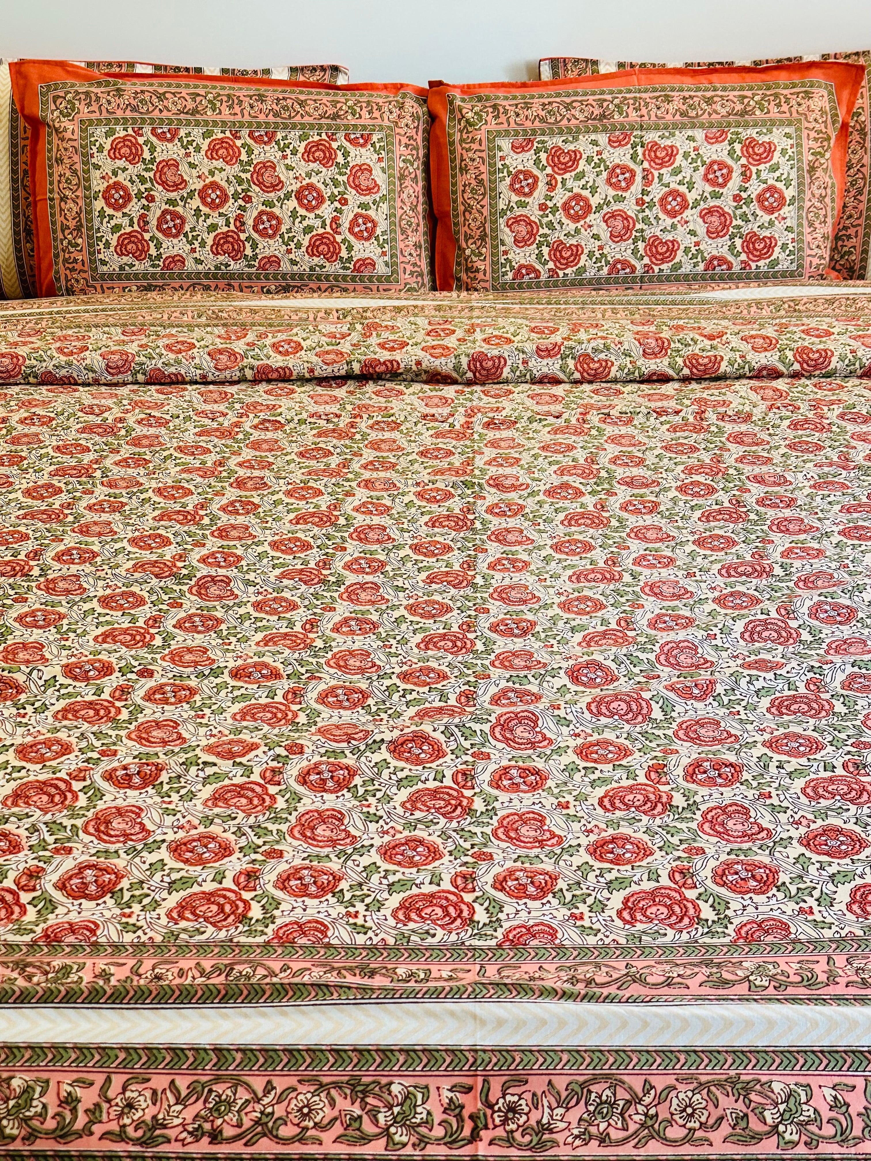The Floral Kaleidoscope Sheet Set