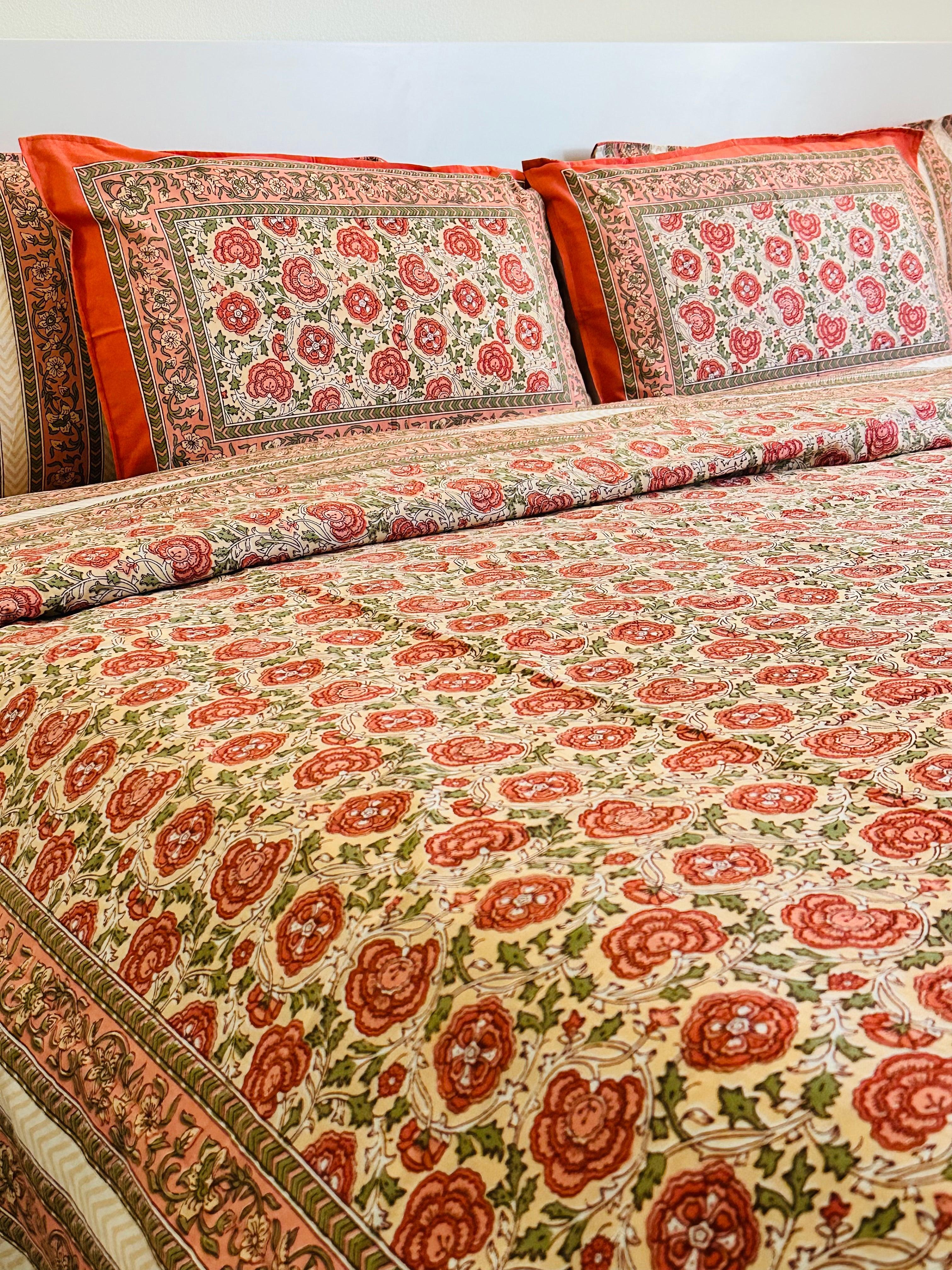 The Floral Kaleidoscope Sheet Set