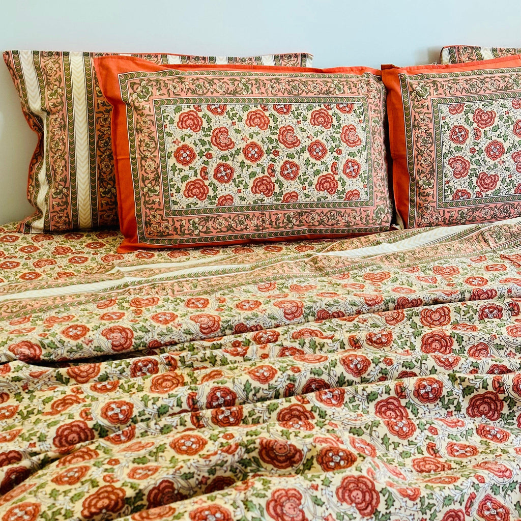 The Floral Kaleidoscope Sheet Set