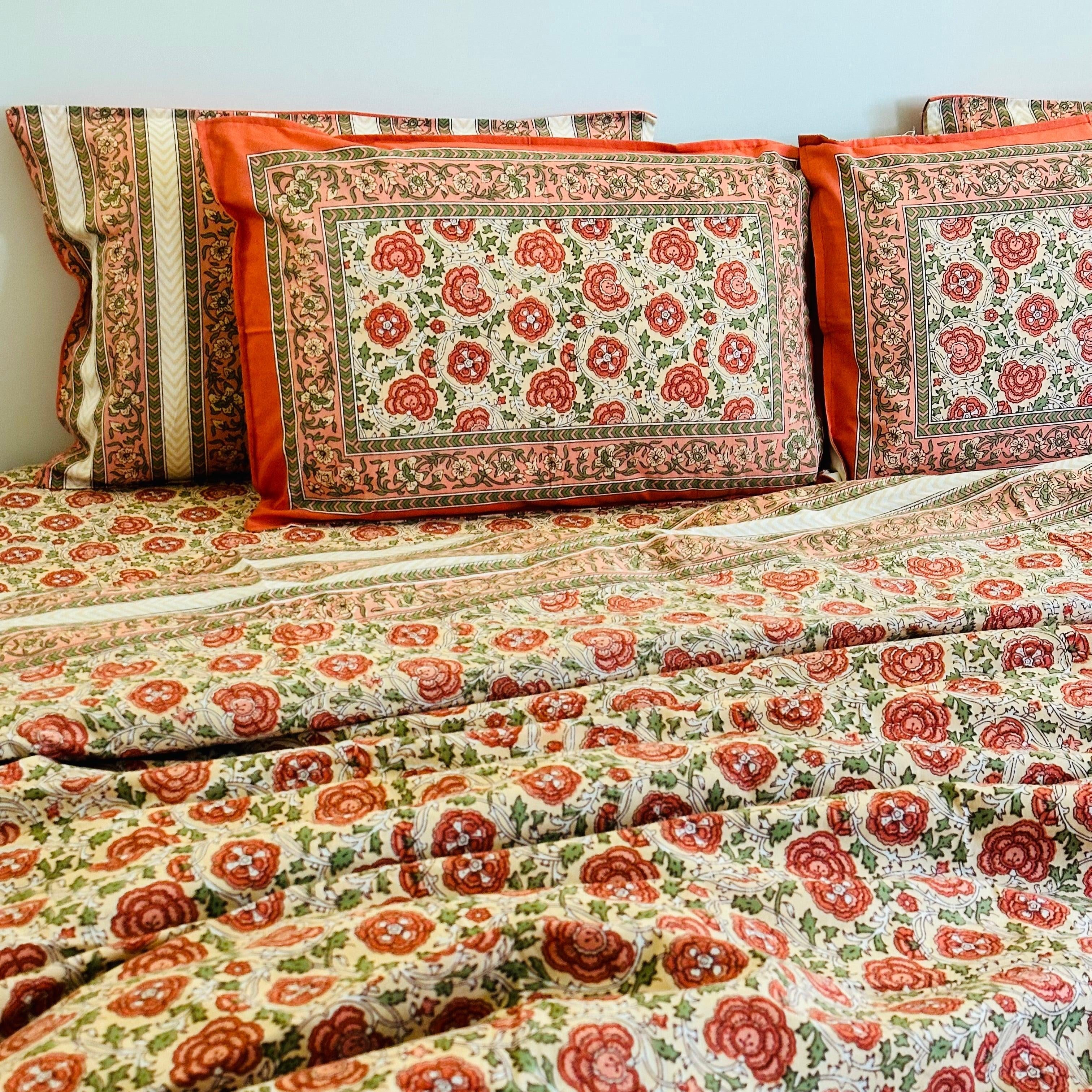 The Floral Kaleidoscope Sheet Set