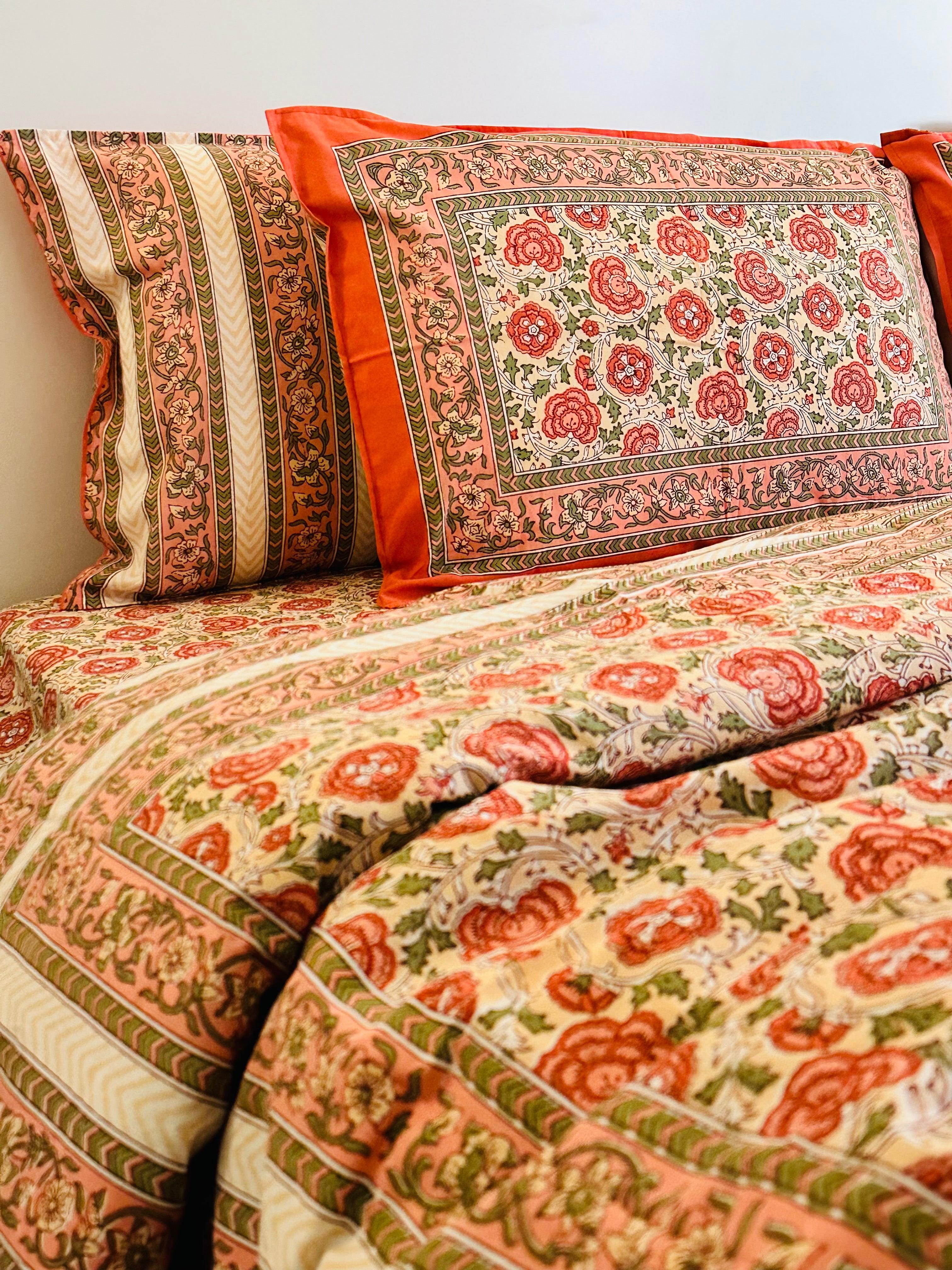 The Floral Kaleidoscope Sheet Set