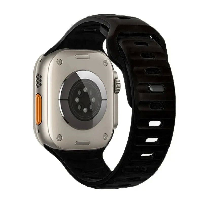 Silicone Reverse-buckle Watch Band