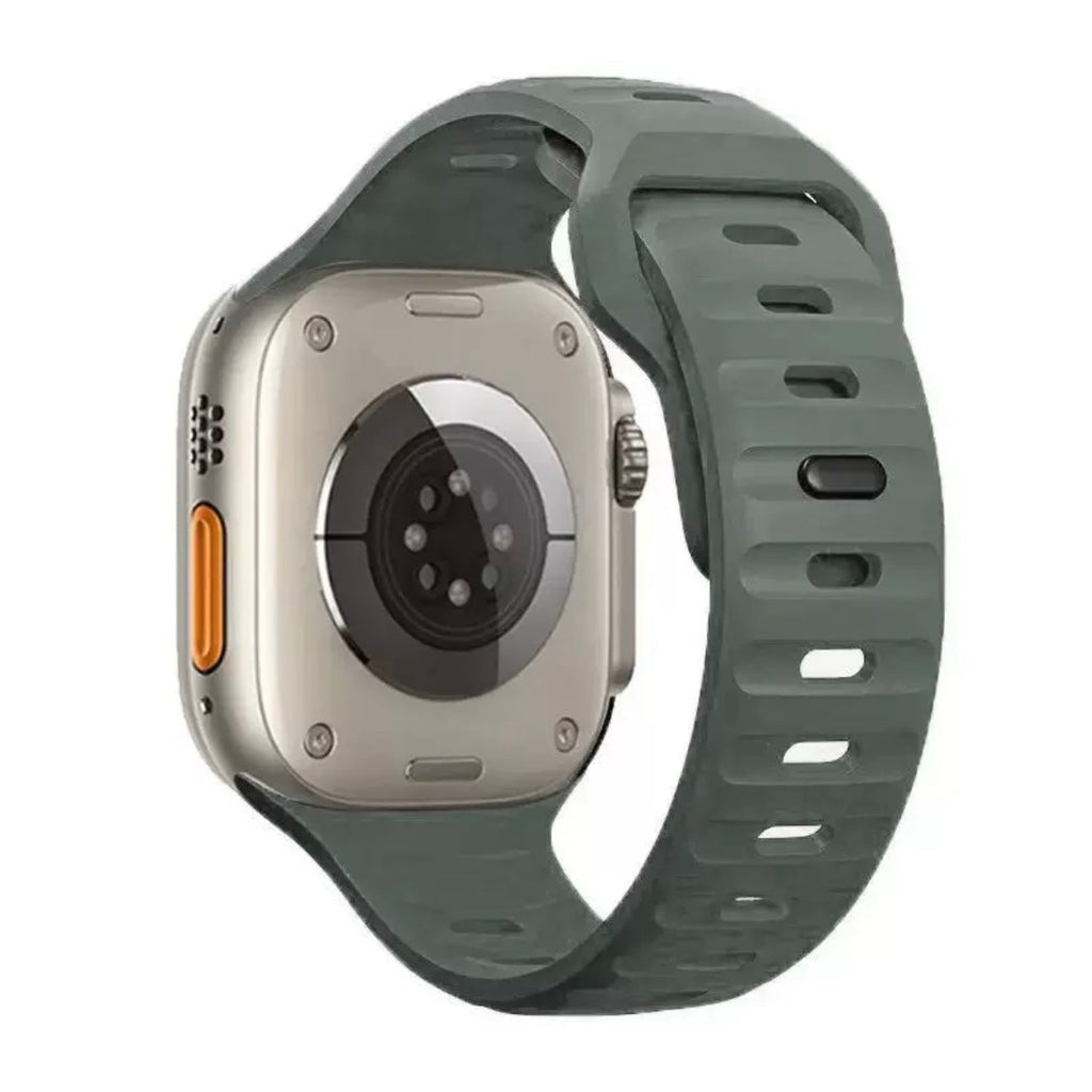 Silicone Reverse-buckle Watch Band