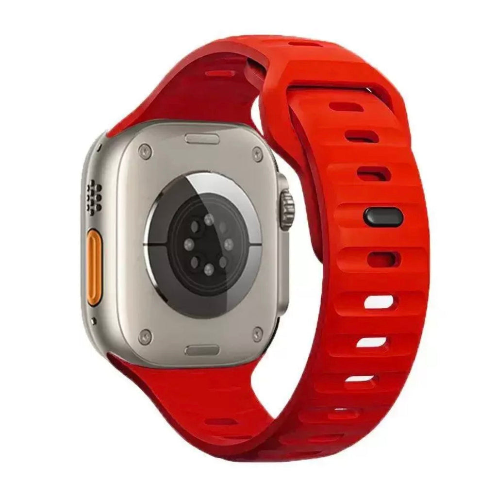 Silicone Reverse-buckle Watch Band