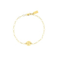 Lily Birth Flower Bracelet