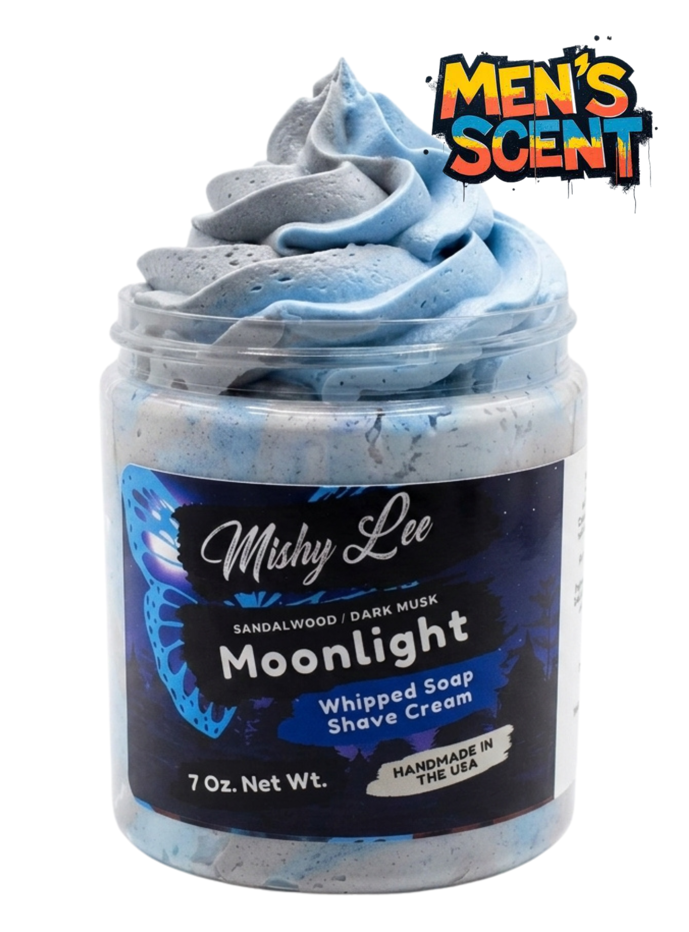 Moonlight Men's Whipped Soap and Shave Cream