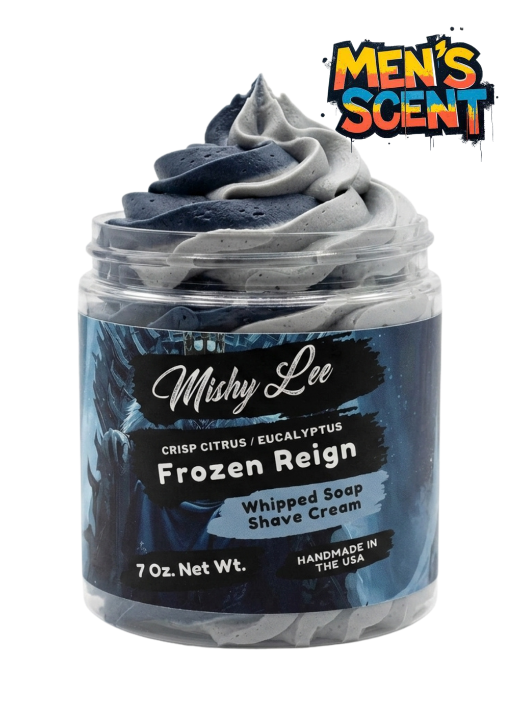 Frozen Reign Men's Whipped Soap and Shave Cream