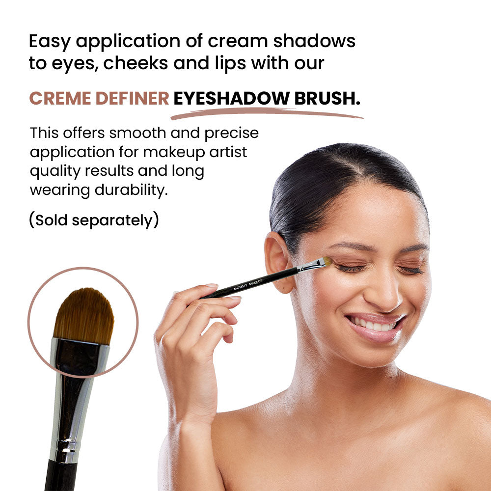 Duchess Any Wear Creme - A Waterproof Multi-tasking creme to powder product for eyes, cheeks & lips. Can be worn anywhere